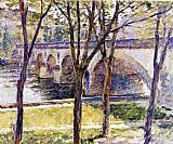 Famous Bridge Paintings - Bridge near Giverny